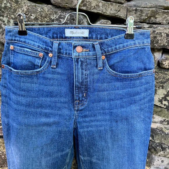 Madewell - Tomboy Straight Denim Jeans - Chaseley Wash - Size 26 - Boyfriend - Picture 3 of 9